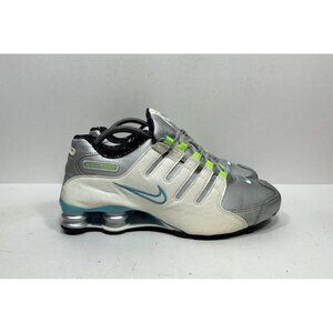 Nike Shox NZ Silver White Gamma Blue 636088 024 Shoes Women’s Size 10